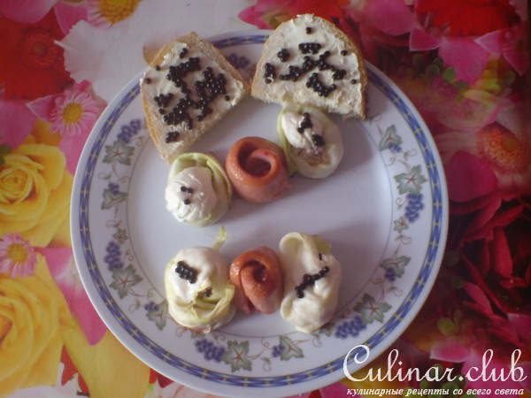 КОЛБАСНЫЕ РОЗОЧКИ