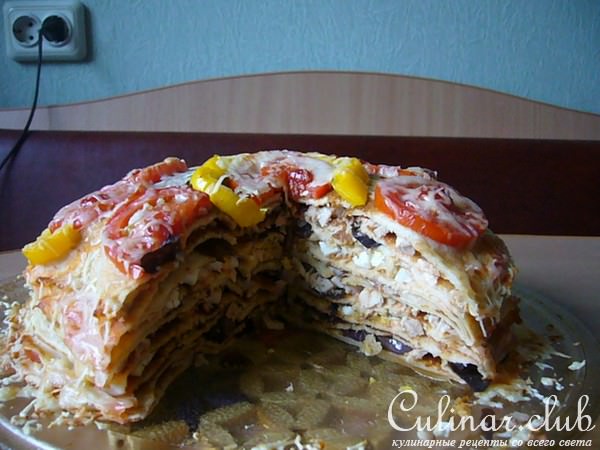 Блинчатый пирог