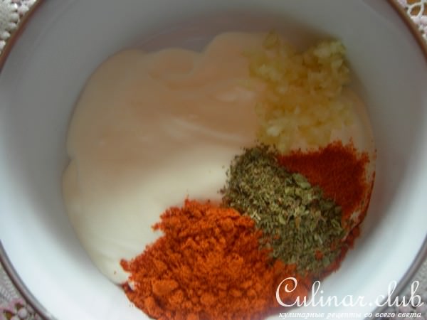 Горячая закуска из картофеля и баклажанов