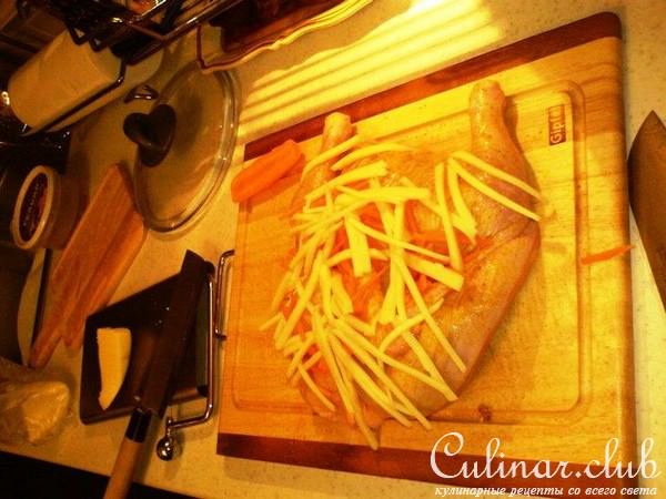 Курица (цыпленок) с сыром