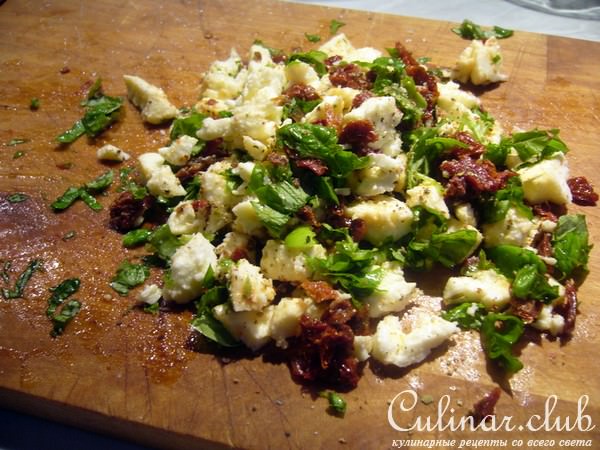Фаршированная моцарелла ( Mozzarelle ripiene)