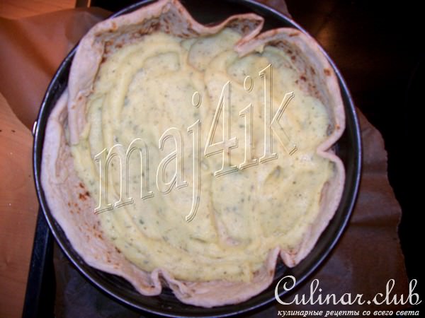 Пирог из лаваша
