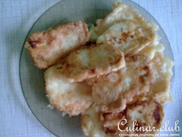 сыр жареный с семгой