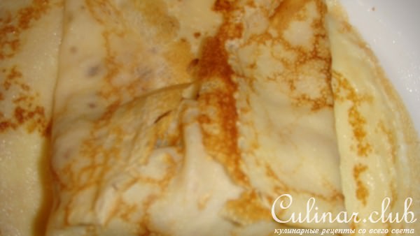 Блинчики с мясом