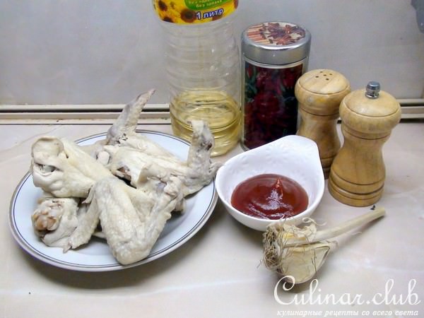 Крылышки Баффало (Buffalo). Мой вариант.