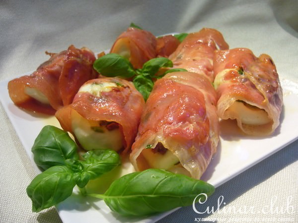 Фаршированная моцарелла ( Mozzarelle ripiene)