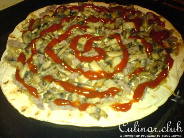 Ленивая pizza