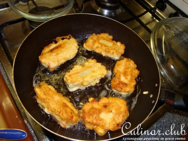 Крабовые палочки в кляре