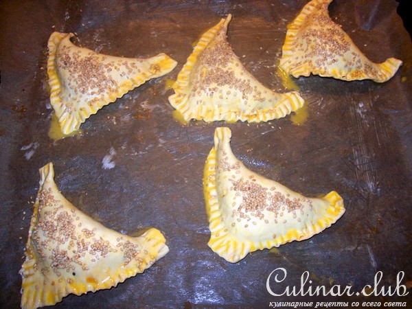 Треугольнички с мясом и не только