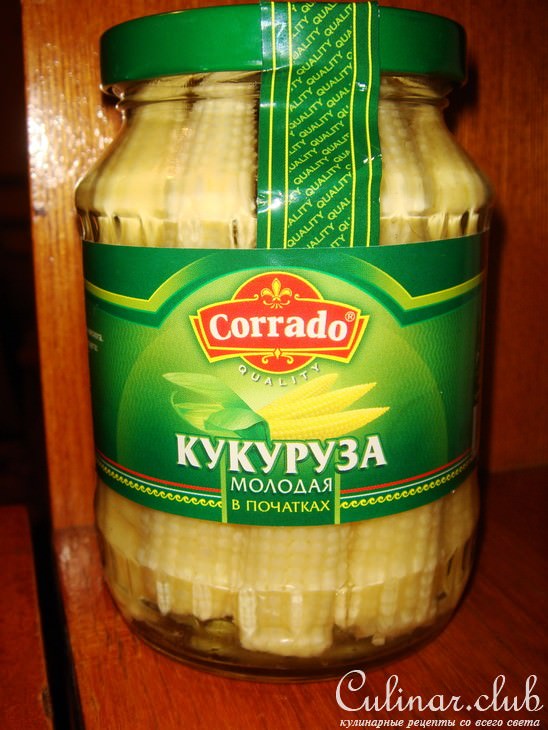 кукуруза в беконе