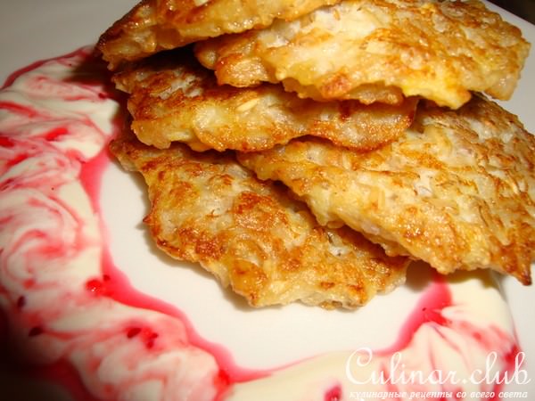Блинчики из овсянки для деток и не только