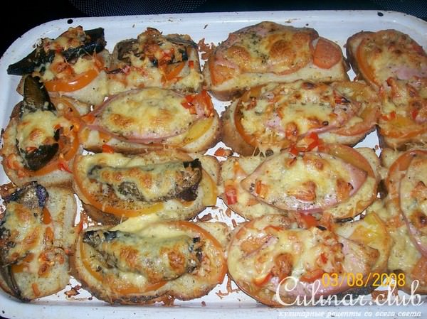 Любимые горячие бутерброды