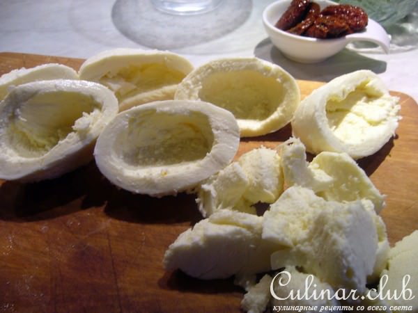 Фаршированная моцарелла ( Mozzarelle ripiene)