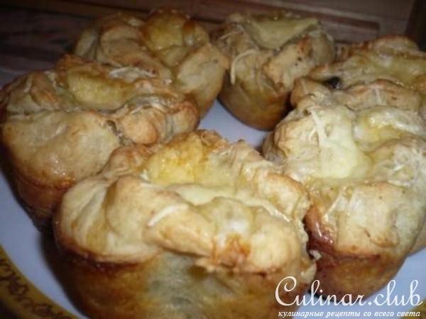 Картофельный киш - жульен
