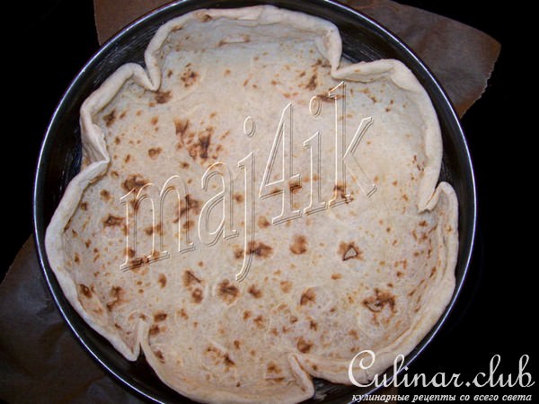 Пирог из лаваша