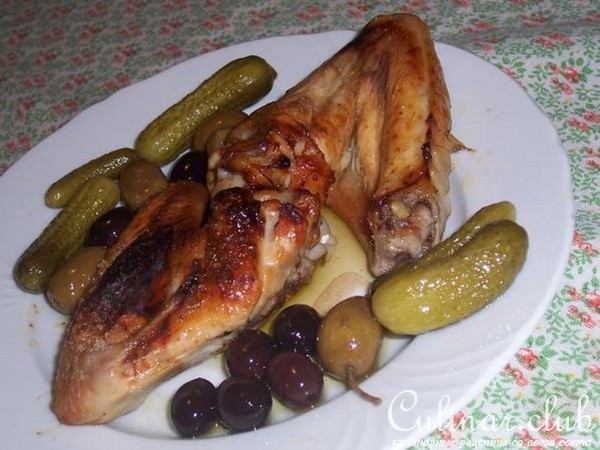 "Быстрые" куриные крылышки