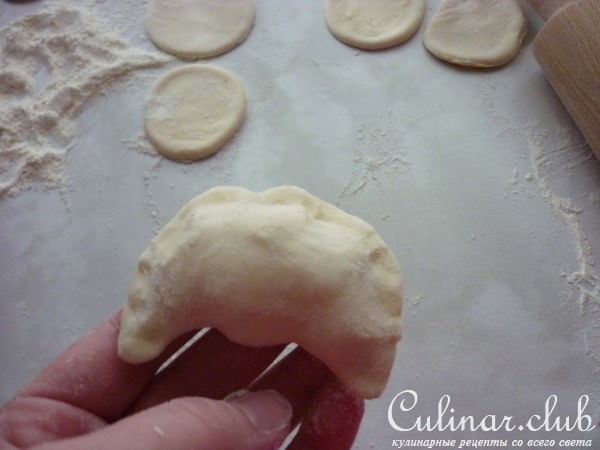 Вареники с клубникой