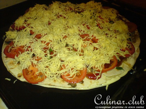 Ленивая pizza