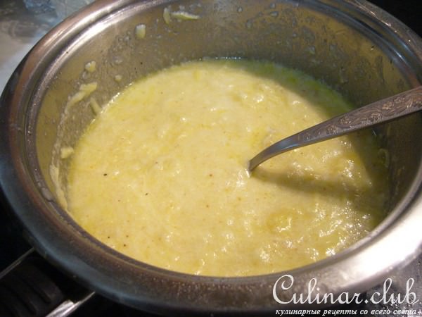 Сырное фондю в горшочках