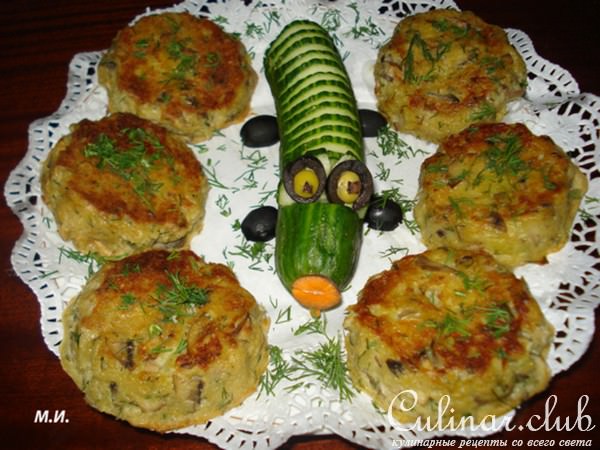 Поцелуй Гены (картофельные пирожки)