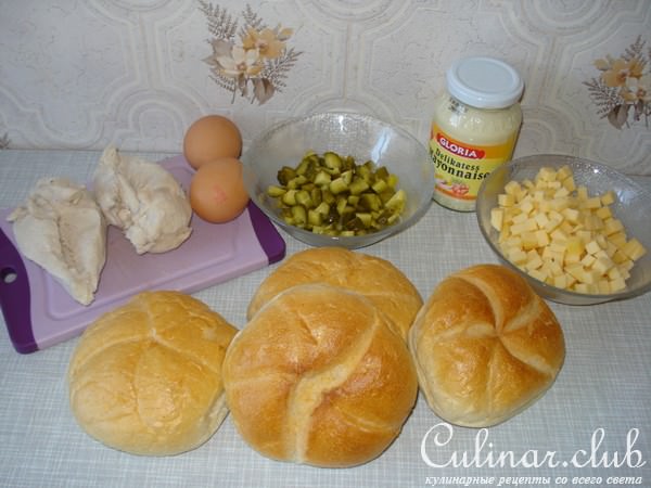 Сандвичи " Сытные "