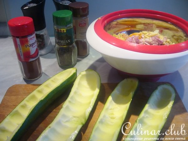Фаршированные цукини по-мароккански