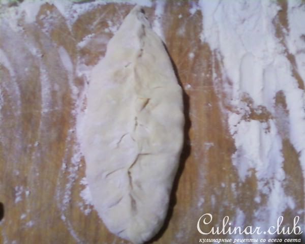 Пирожки жареные с яйцом(вариант)