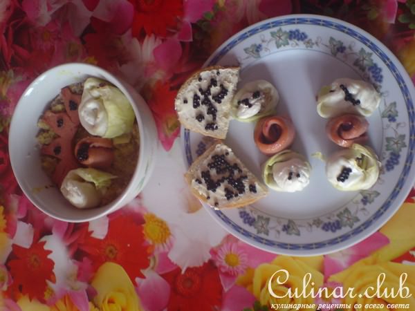 КОЛБАСНЫЕ РОЗОЧКИ