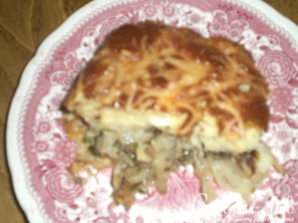 Пирог с капустой