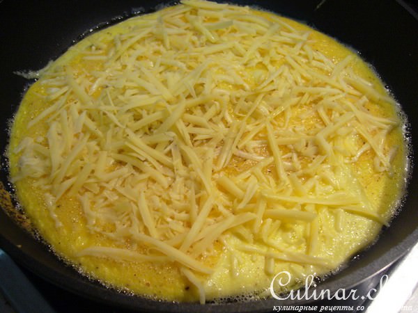 Сырный омлет (завтрак для двоих)