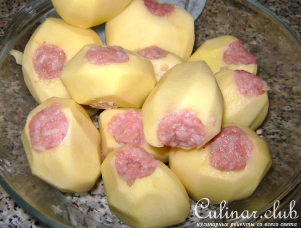 Фаршированный картофель