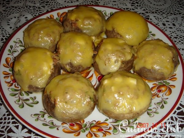 Шампиньоны фаршированные