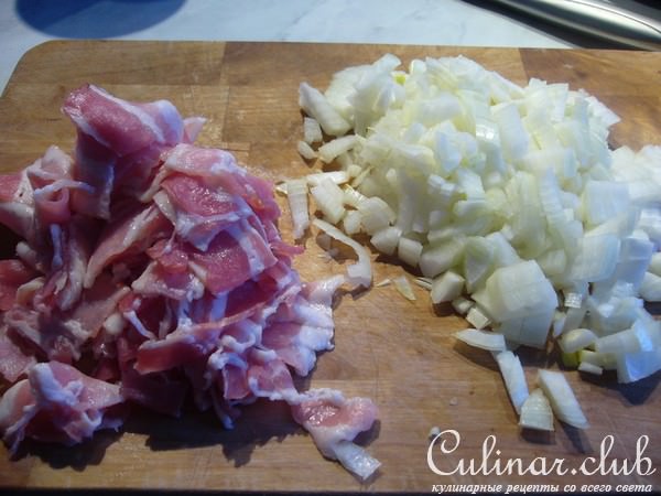 Фасоль, запеченная с яйцами