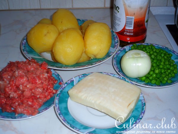 картофельные лодочки с фаршем