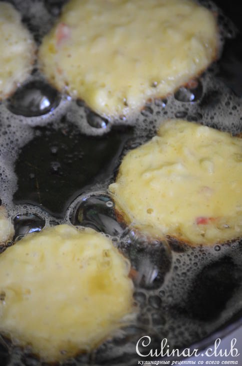 Яблочные оладушки