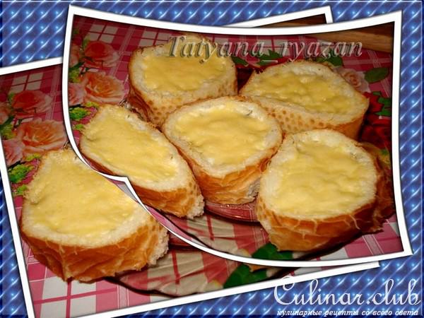 Хлебные гнeзда с рыбкой