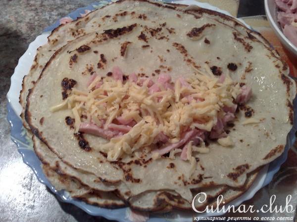 блинчики с начинкой