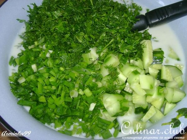 СЫРНО-ВЕТЧИННЫЕ ВАФЛИ + холодный супчик (окрошка) на завтрак