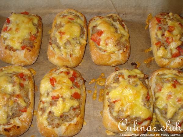 Хрустящие булочки с начинкой