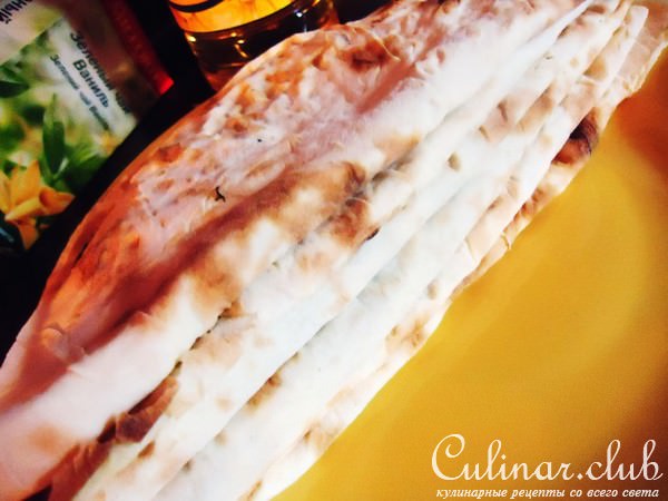 Кутабы "Скоростные" с мясом и сыром!!!)))