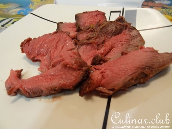 " Кусок Мяса в Имбирно - Медовом Маринаде с Розмарином"