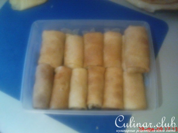 Блины с мясом для мужа
