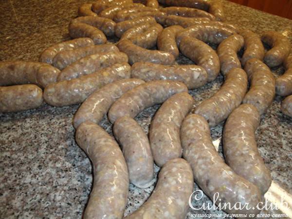 Колбаски гриль от Гены с орешками ! ! !