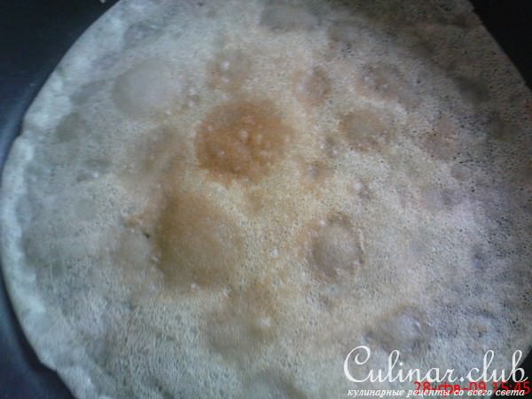 Блины с мясом для мужа