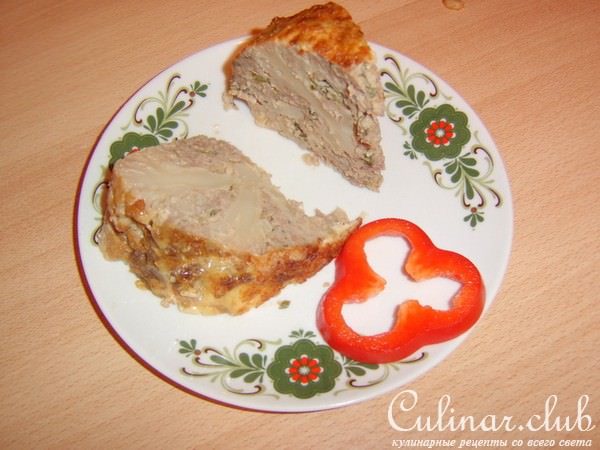 Фаршированная цветная капуста.