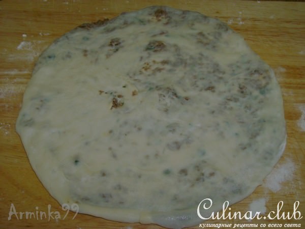 Лепешки с мясом