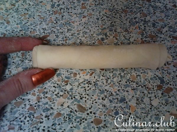 Сигары с мясом, сыром и сметаной
