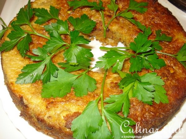 Мясной рулет-кольцо