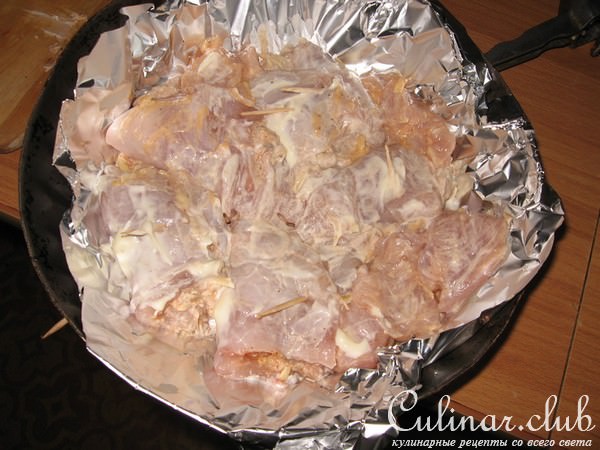 Запечённые куринные рулеты(вариация)