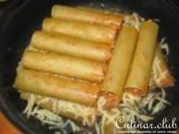 каннеллони в томатном соусе